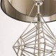 CosmoLight Lampa stołowa CARACAS T01960CH Chrom 