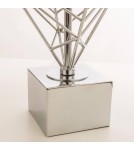 Table lamps with lampshade - CosmoLight CARACAS Table Lamp T01960CH Chrome.  - product 3