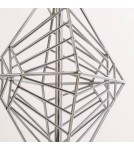 Table lamps with lampshade - CosmoLight CARACAS Table Lamp T01960CH Chrome.  - product 4