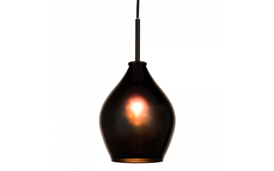 CosmoLight Lampa wisząca KUALA LUMPUR P01557BK Czarny 