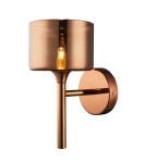 Modern Classic style wall lamps - CosmoLight Wall lamp COPENHAGEN W01066CU Copper.  - product 1