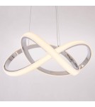 LED pendant lamps - CosmoLight TOKYO P01670CH Chrome pendant lamp  - product 4