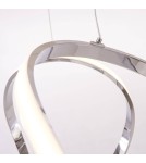 LED pendant lamps - CosmoLight TOKYO P01663CH Chrome pendant lamp  - product 3
