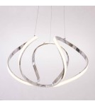 LED pendant lamps - CosmoLight TOKYO P01663CH Chrome pendant lamp  - product 4