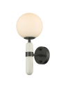 View CosmoLight Wall lamp LA SPEZIA W01350BK Black White 