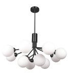 Pendant lamps - CosmoLight CAPE TOWN pendant lamp P12299BK Black.  - product 1