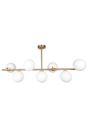 View CosmoLight CAPE TOWN pendant lamp P07056BR Brass 