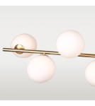Pendant lamps - CosmoLight CAPE TOWN pendant lamp P07056BR Brass  - product 2