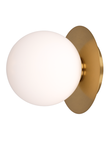 CosmoLight CAPE TOWN Wall lamp W01063BR Brass 