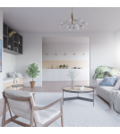 Wall lamps spheres - CosmoLight CAPE TOWN Wall lamp W01063BR Brass  - product 5