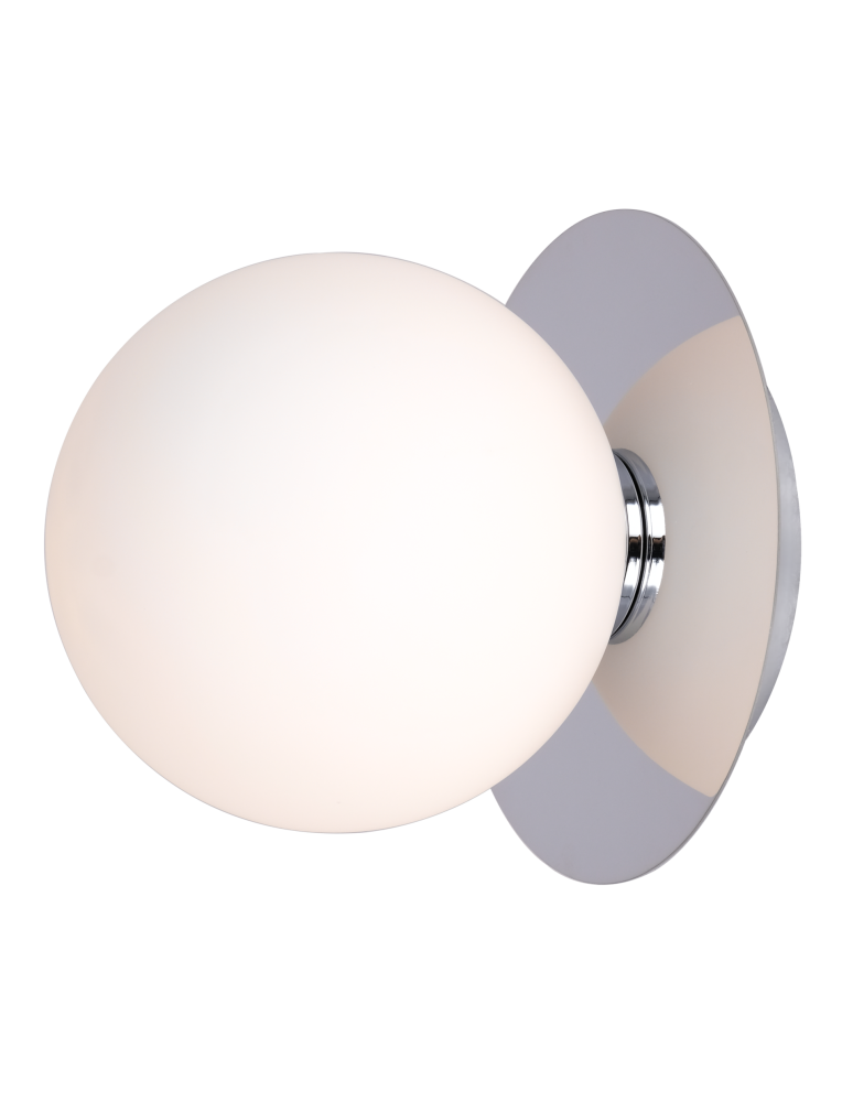 Wall lamps spheres - CosmoLight CAPE TOWN wall lamp W01766CH Chrome.  - product kolory-swiatla.pl 1