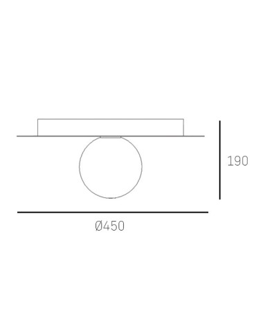 CosmoLight CAPE TOWN Plafond C01919BR Brass.  - product 2