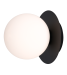 Wall lamps spheres - CosmoLight CAPE TOWN wall lamp W01834BK Black.  - product 1