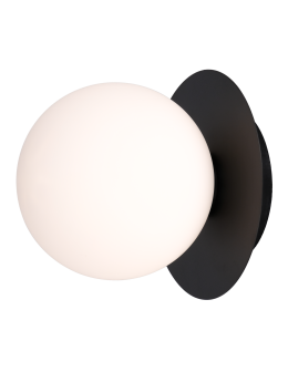 CosmoLight CAPE TOWN wall lamp W01834BK Black.
