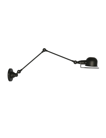 CosmoLight DETROIT Wall lamp W01765BK Black 