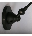 Loft wall lamps - industrial - CosmoLight DETROIT Wall lamp W01765BK Black  - product 2