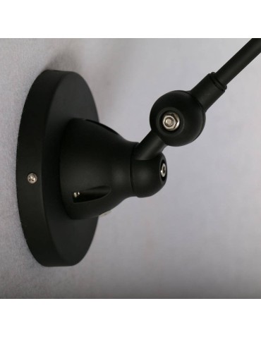 CosmoLight Kinkiet DETROIT W01765BK  Czarny  - produkt 2