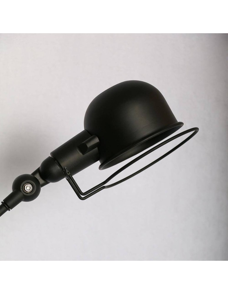 Loft wall lamps - industrial - CosmoLight DETROIT Wall lamp W01765BK Black  - product kolory-swiatla.pl 3