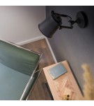 Loft wall lamps - industrial - CosmoLight DETROIT Wall lamp W01758BK Black  - product 4