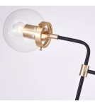 Pendant lamps - CosmoLight BOSTON pendant lamp P08959BR Black Brass  - product 2