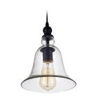 Pendant lamps - CosmoLight PARIS pendant lamp P01789BK Black  - product 1