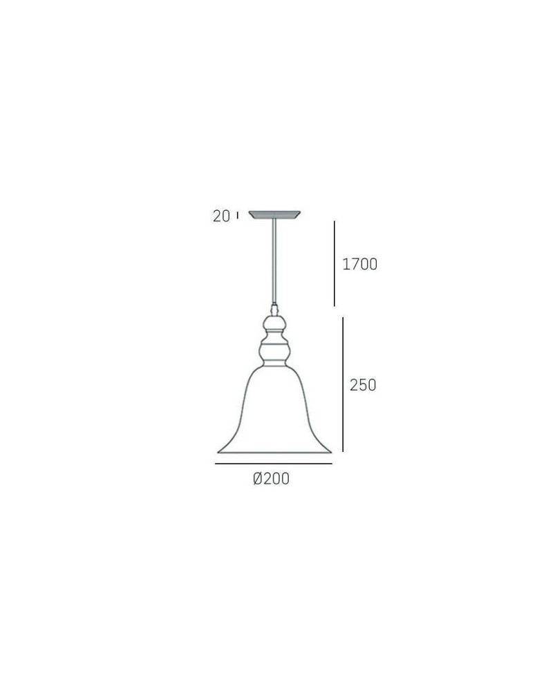 Pendant lamps - CosmoLight PARIS pendant lamp P01789BK Black  - product kolory-swiatla.pl 4