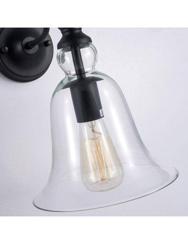 CosmoLight Kinkiet PARIS W01796BK  Czarny  - produkt 2