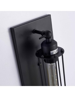 CosmoLight YORK wall lamp W01307BK Black.  - product 2