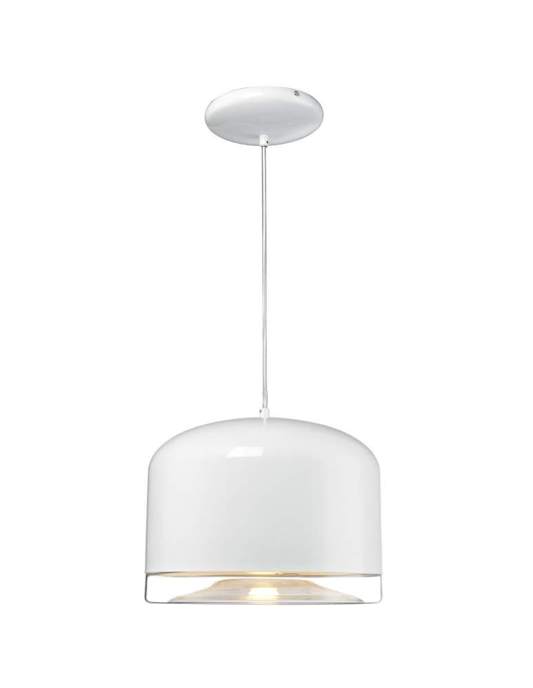 Pendant lamps - CosmoLight TRONDHEIM pendant lamp P01086WH White  - product kolory-swiatla.pl 1