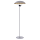 CosmoLight Lampa stojąca SYDNEY F01079WH AU Biały Złoty Chrom 