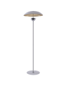 View CosmoLight SYDNEY standing lamp F01079WH AU White Gold Chrome 