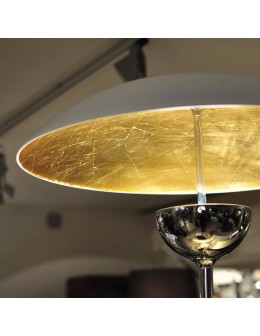 CosmoLight Lampa stojąca SYDNEY F01079WH AU  Biały   Złoty   Chrom  - produkt 2