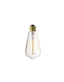 CosmoLight Żarówka dekoracyjna Straight ST64 40W E27