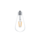 Edison LED E27 230V bulbs - CosmoLight LED filament decorative bulb ST64 6W E27 - product 1