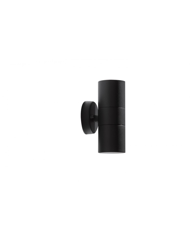 Outdoor wall lamps - Azzardo ULF 2 IP44 2xGU10 Outdoor Black Wall Mount AZ4473 - product kolory-swiatla.pl 1