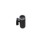 Outdoor wall lamps - Azzardo ULF 2 IP44 2xGU10 Outdoor Black Wall Mount AZ4473 - product 2