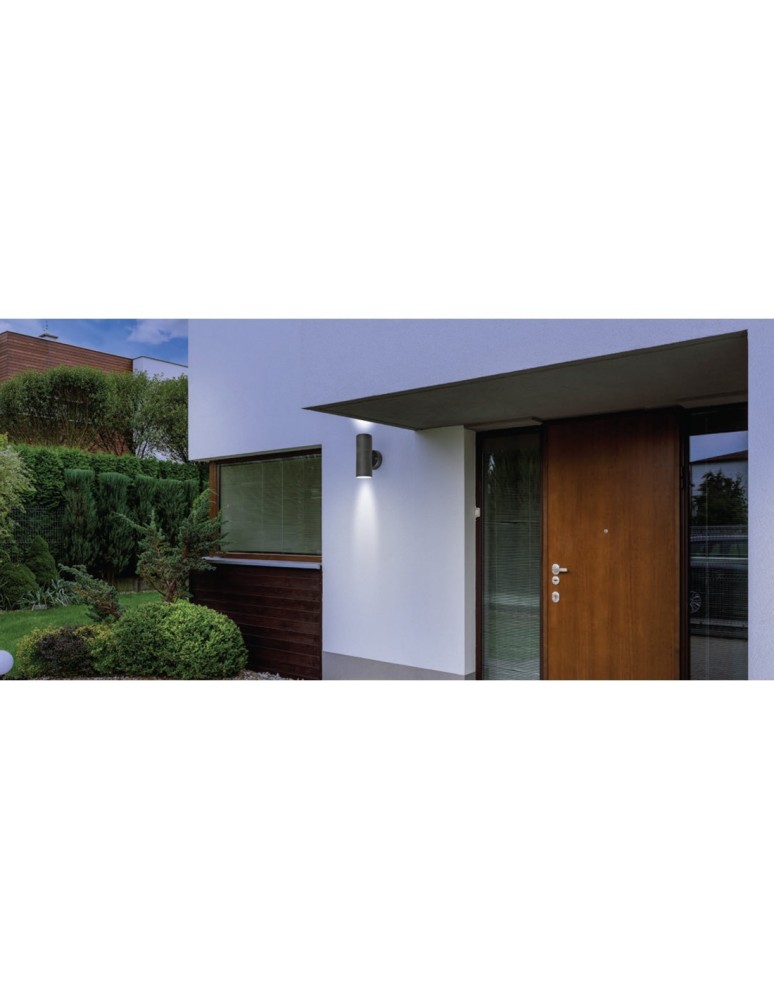Outdoor wall lamps - Azzardo ULF 2 IP44 2xGU10 Outdoor Black Wall Mount AZ4473 - product kolory-swiatla.pl 3