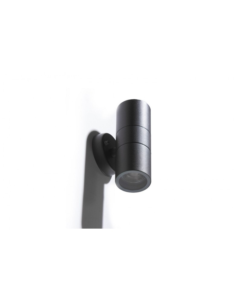 Outdoor wall lamps - Azzardo ULF 2 IP44 2xGU10 Outdoor Black Wall Mount AZ4473 - product kolory-swiatla.pl 4