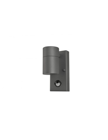Azzardo ULF 1 IP44 SENSOR 1xGU10 Outdoor Dark Gray Wall Mount AZ4455