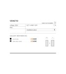 Outdoor wall lamps - Azzardo VENETO IP54 1xE27 Outdoor Black Wall Mount AZ4348 - product 4