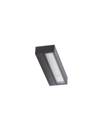Azzardo COSEL IP54 LED 2x8W 1300lm 3000K Outdoor Dark Grey Wall Mount AZ4354.