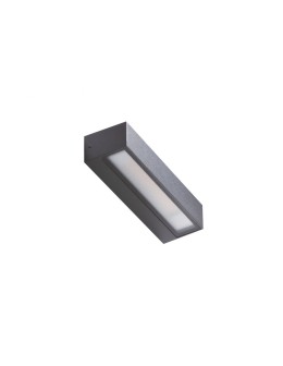 Azzardo COSEL IP54 LED 2x8W 1300lm 3000K Outdoor Dark Grey Wall Mount AZ4354. - product 2