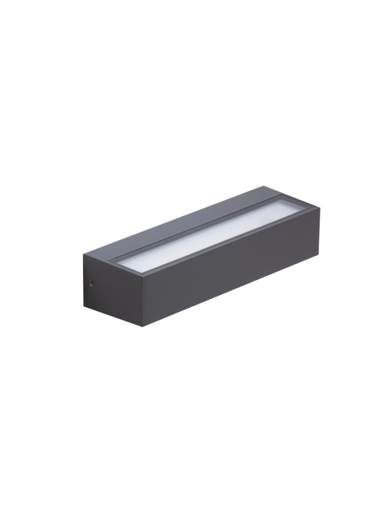 Outdoor wall lamps - Azzardo COSEL IP54 LED 2x8W 1300lm 3000K Outdoor Dark Grey Wall Mount AZ4354. - product kolory-swiatla.pl 5