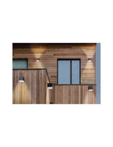 Azzardo ARBAX IP54 LED 6W 500lm 3000K Outdoor Dark Grey Wall Mount AZ4341. - product 2