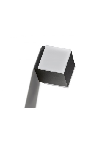 Azzardo ARBAX 2 IP54 LED 12W 1000lm 3000K Outdoor Dark Grey Wall Mount AZ4342 - product 2