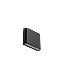 Azzardo CREMONA S IP54 LED 2x5W 350lm 3000K Outdoor Black Wall Mount AZ4339.