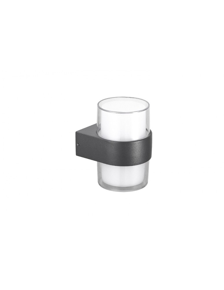 Outdoor wall lamps - Azzardo LARS ROUND IP54 LED 13W 1000lm 3000K Outdoor Black Wall Mount AZ4504. - product kolory-swiatla.pl 1