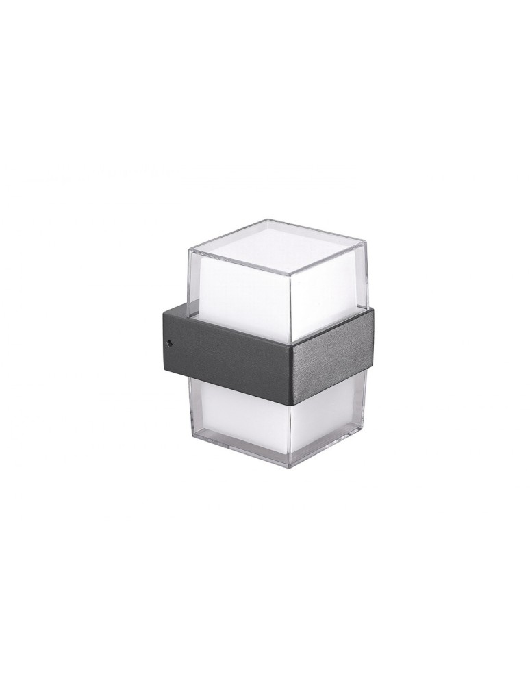 Outdoor wall lamps - Azzardo LARS SQUARE IP54 LED 13W 1000lm 4000K Outdoor Black Wall Mount AZ4507. - product kolory-swiatla.pl 1