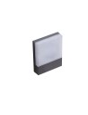 Azzardo CIVITA IP54 LED 12W 800lm 3000K Zewnętrzna Ciemny Szary Ścienna AZ4361