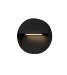Lamps for path lighting - Azzardo CASORIA ROUND IP54 LED 6W 450lm 3000K Outdoor Black Wall Mount AZ4366. - product 2